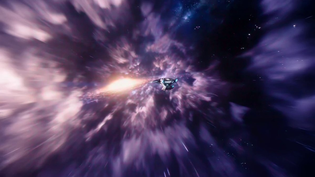 Interstellar Star Cruiser Chase and Zero-Gravity Lounge
