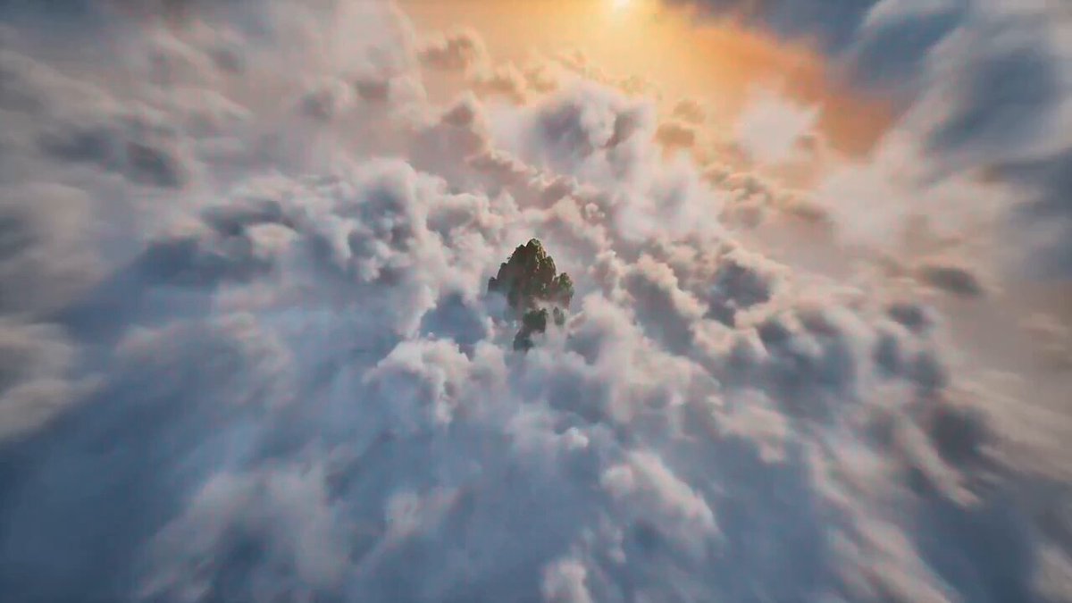Xianxia 3D Animation: Cultivator on Cliff Facing Demonic Energy
