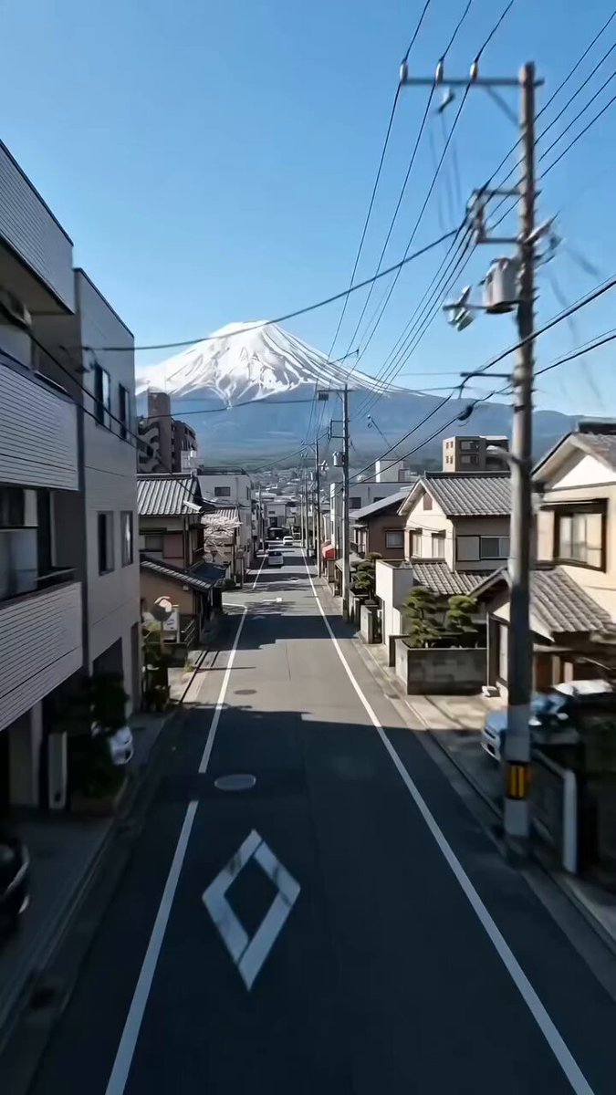 Outdoor Travel Ad Beneath Mount Fuji