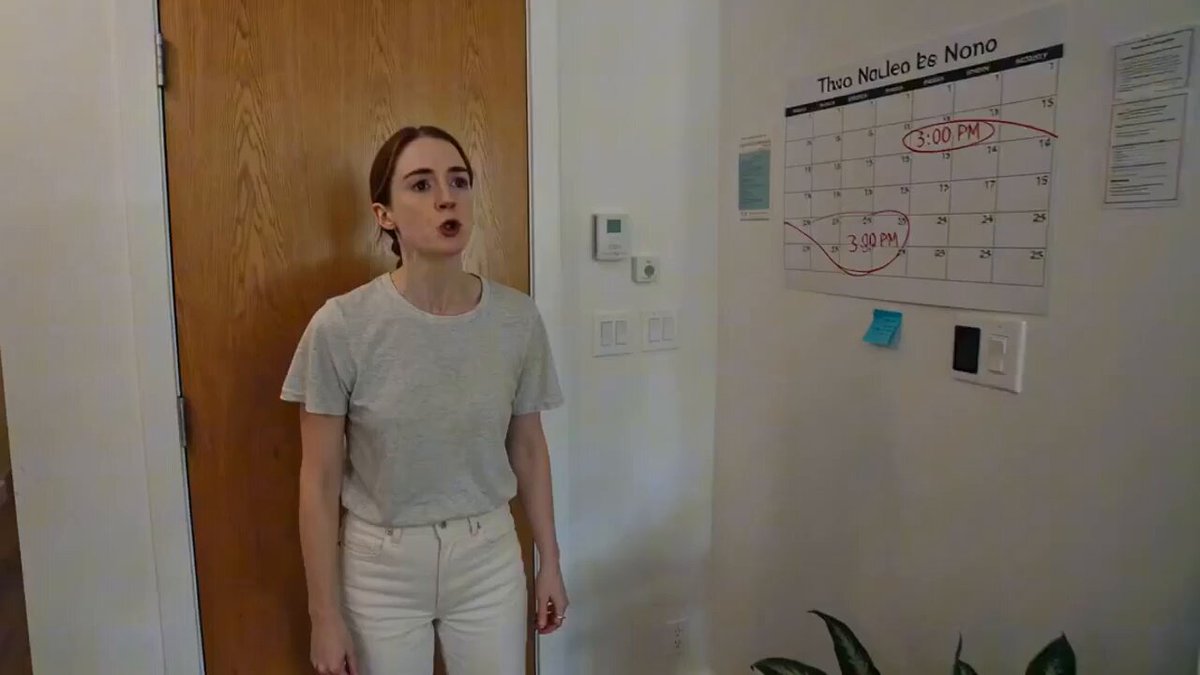 Whip Pan Argument Scene Ending on Confused Puppy