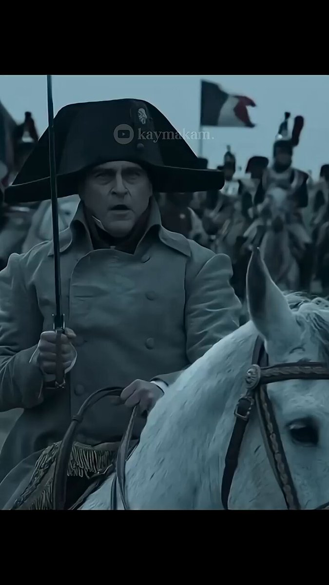 Napoleon Charging at Waterloo