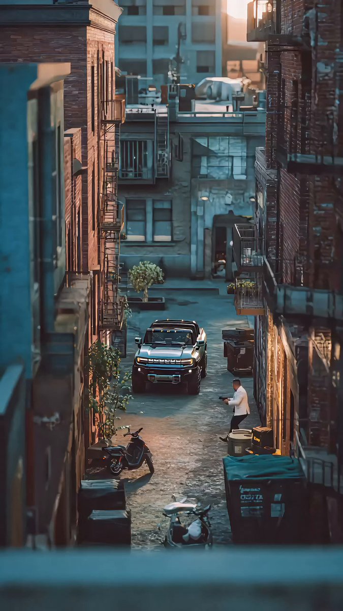 John Woo Style Narrow Street Gunfight
