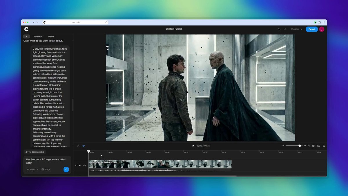 Harry Potter vs Voldemort Fight