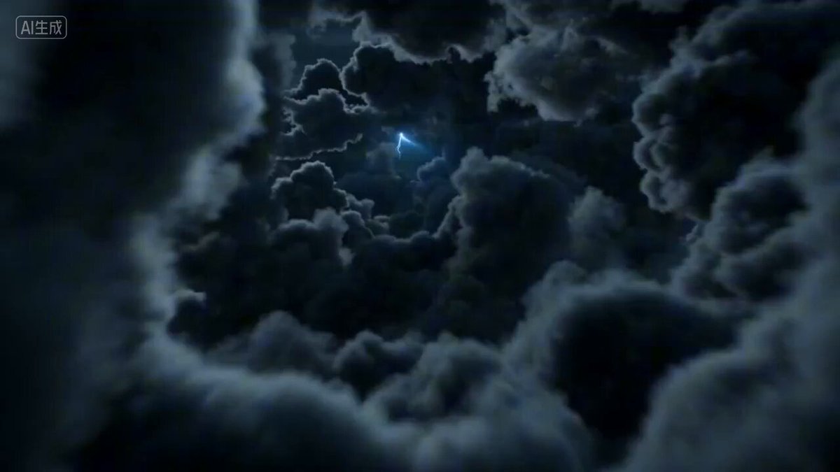 First-Person POV Lightning Descent