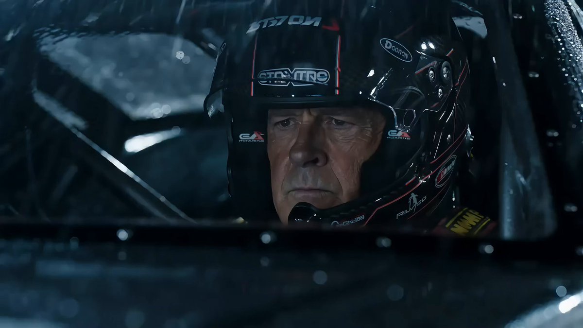 Hollywood Le Mans-Style Night Racing Scene