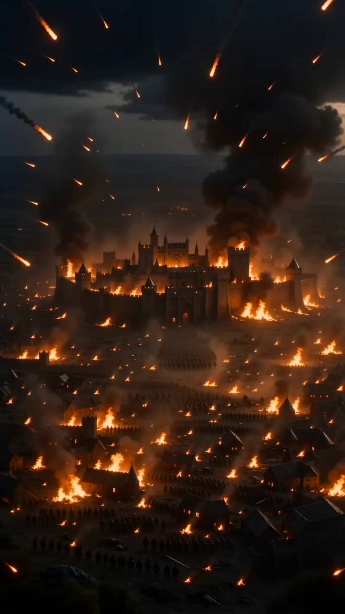 Medieval War Scene