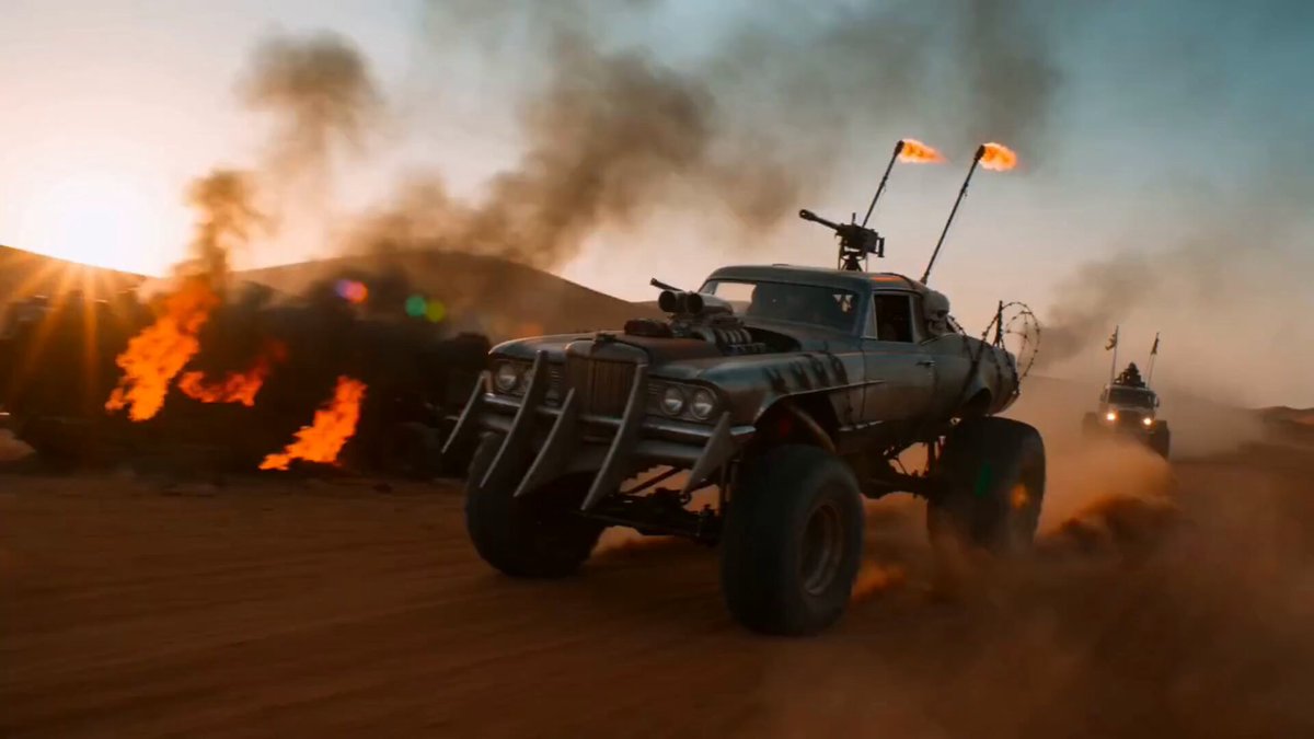 Post-Apocalyptic Desert War Vehicle