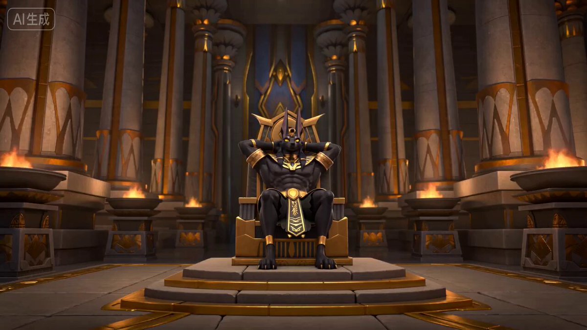 Anubis Armpit Tickle Laugh