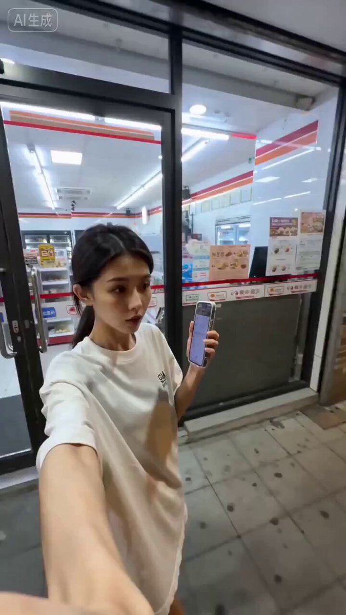 Taiwanese Girlfriend Late-Night 7-Eleven Snack Run POV