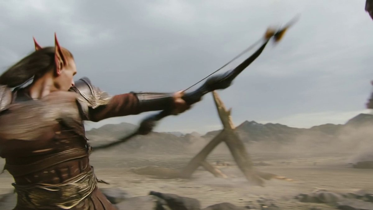 Elven Archer vs. Towering Brute