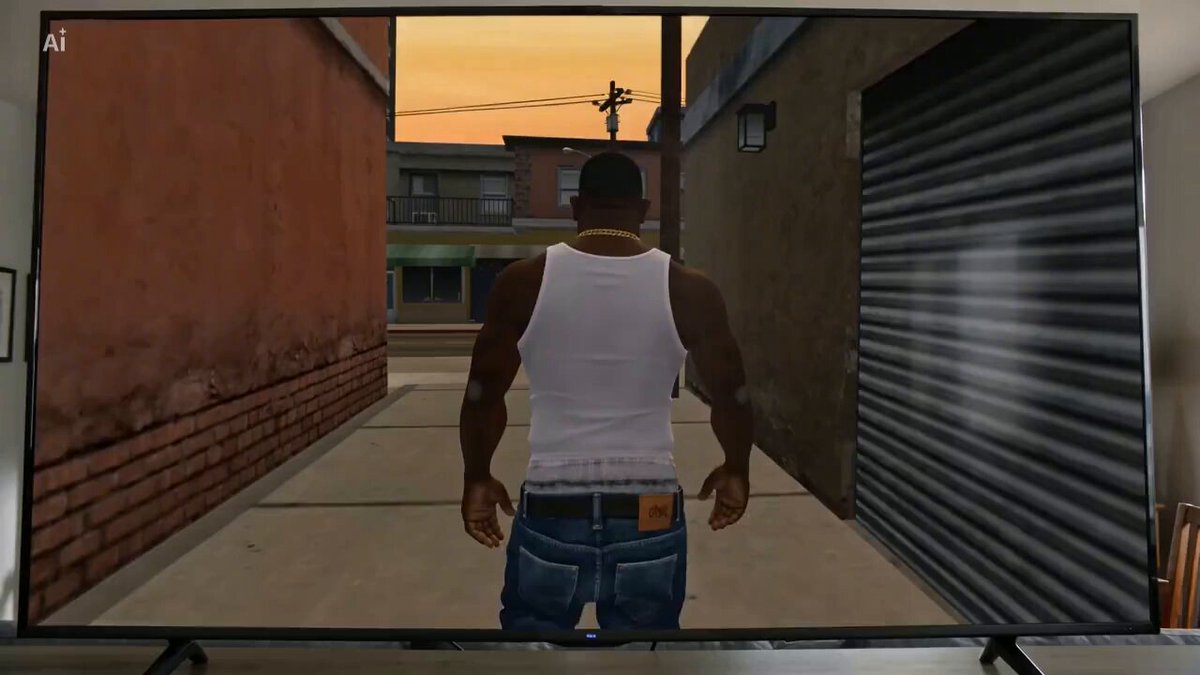 GTA San Andreas Opening Scene Recreation