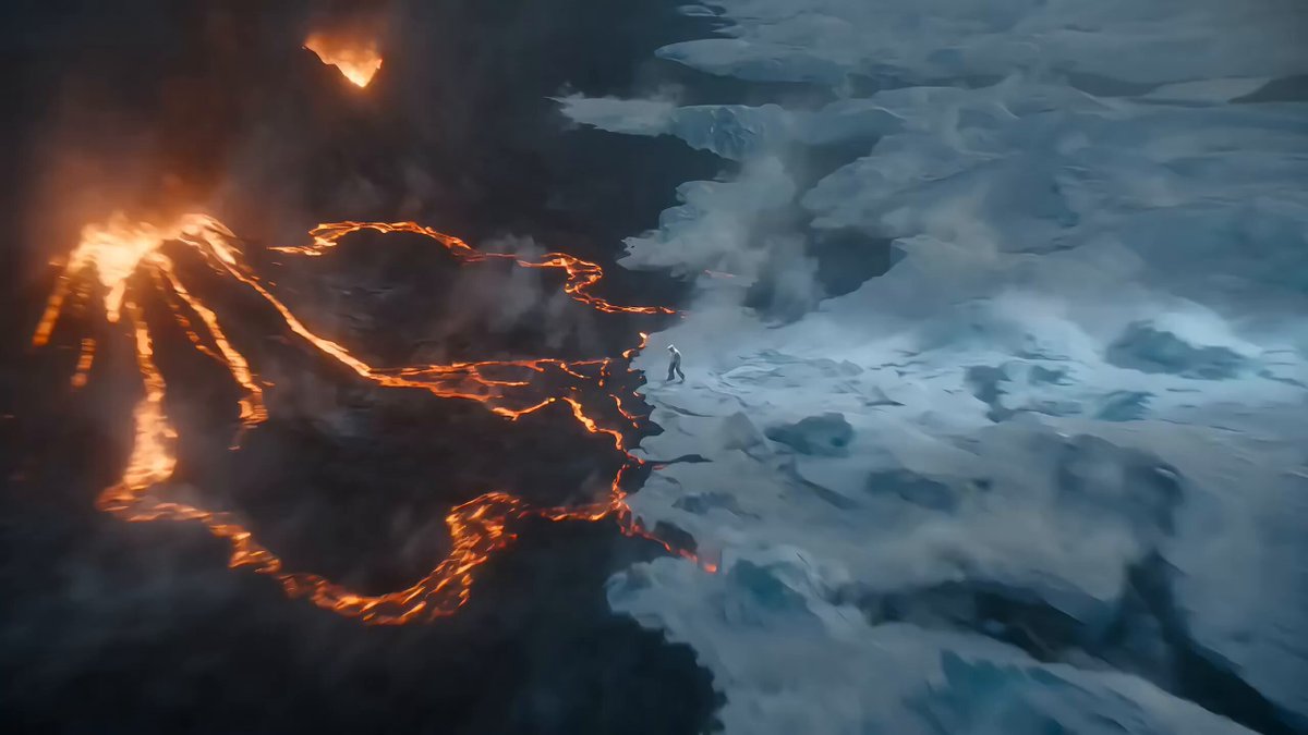 Epic Ice-Fire Elemental Battle