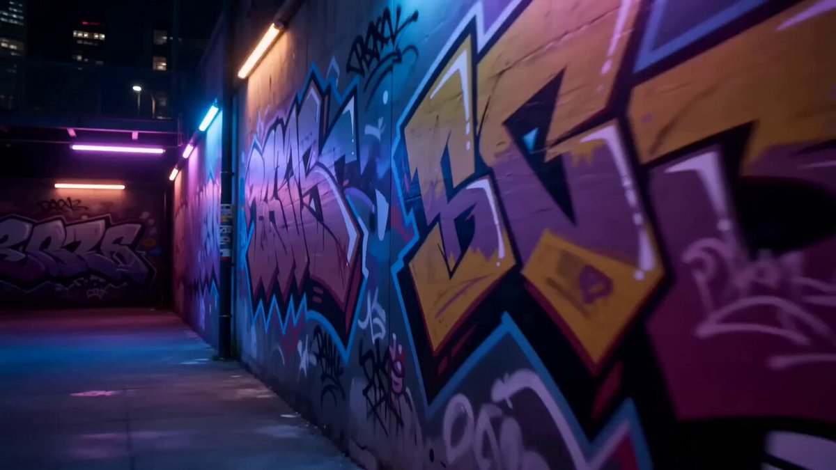 80-Year-Old Rapper Neon Street MV