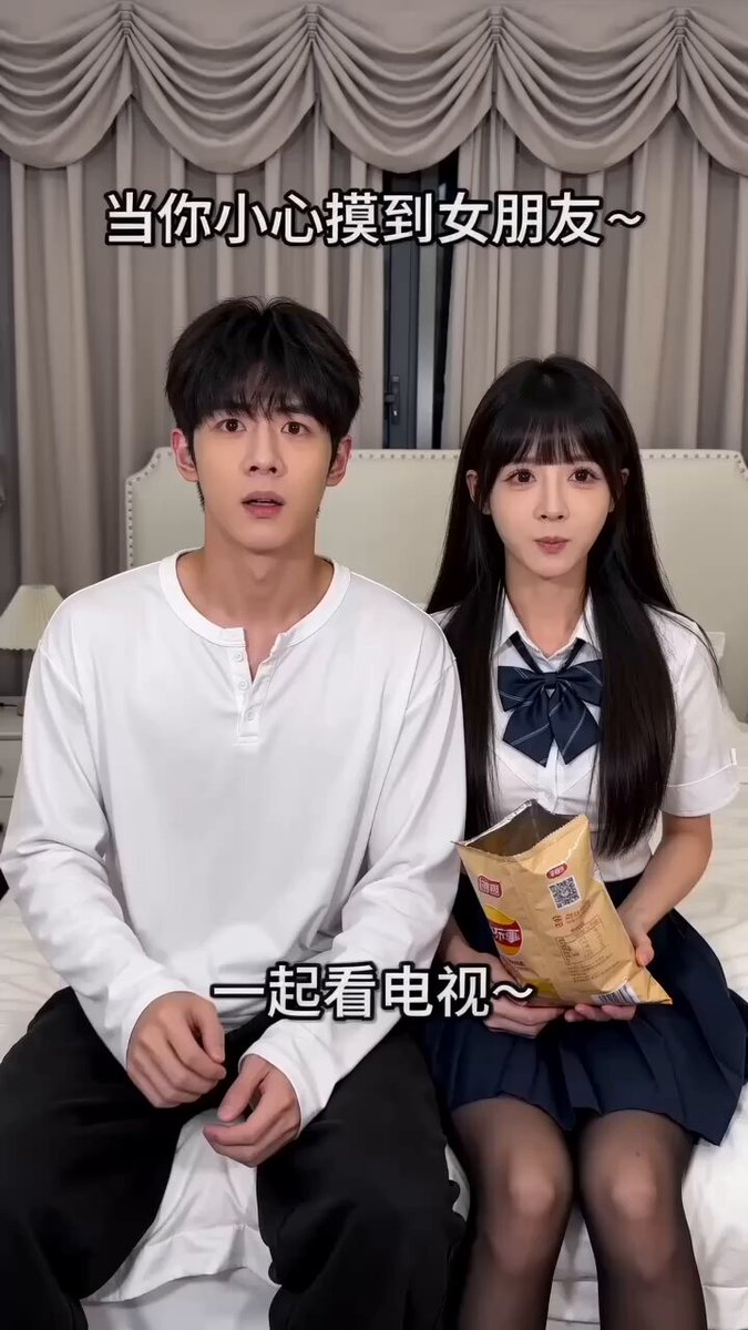 Boyfriend's Accidental Leg Touch Leads to Playful Reversal