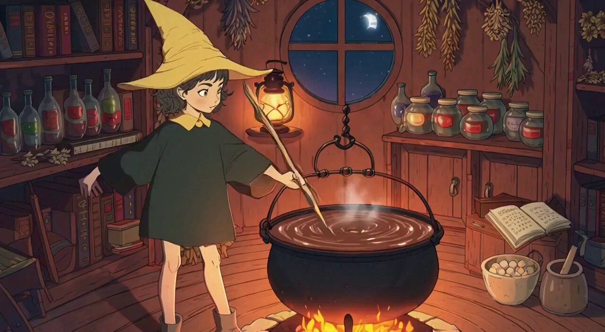 Girl Making Weird Chocolate