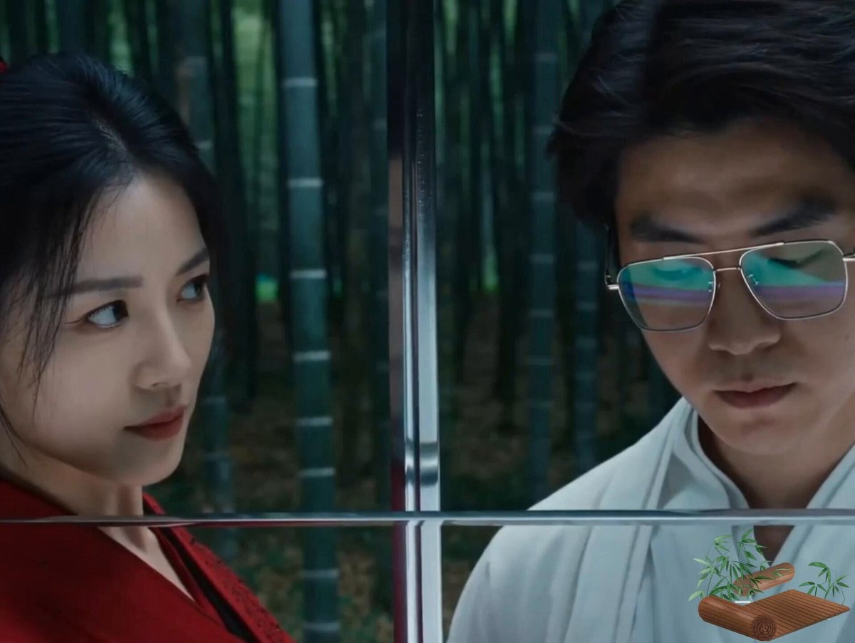 Cinematic Wuxia Duel in Bamboo Forest