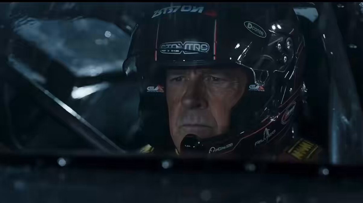 Cinematic Rainy Night Racing Scene