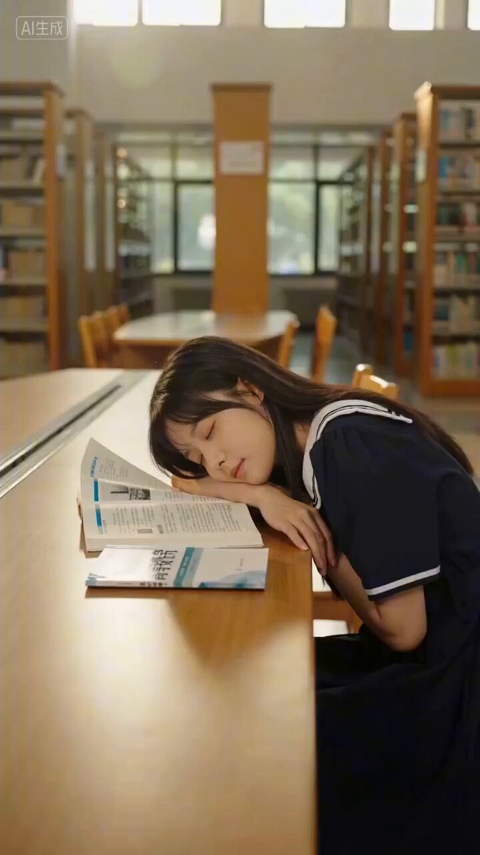 First Love Glance in Library