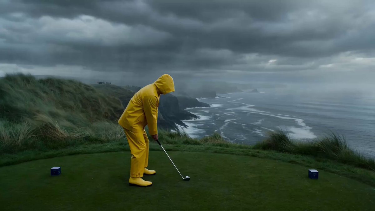 Impossible Golf Shot Tracking in Rainstorm