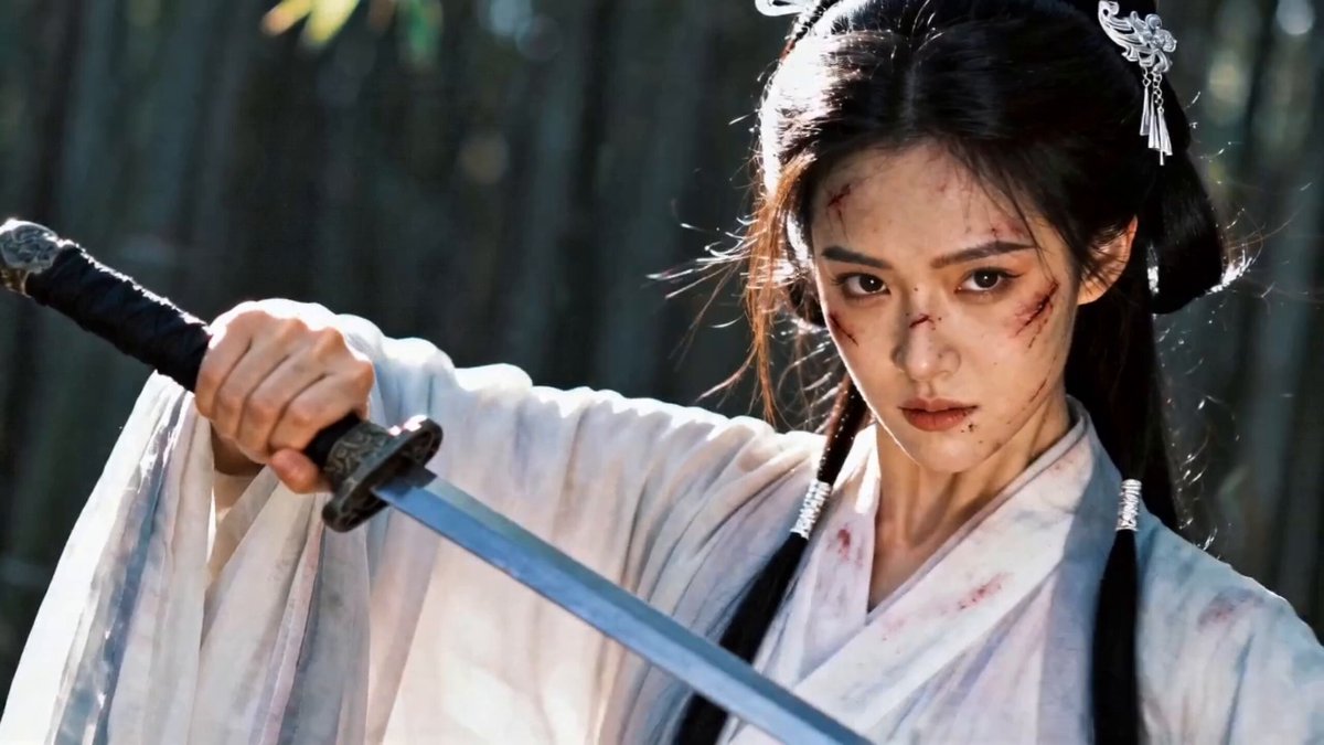 Bamboo Forest Wuxia Duel