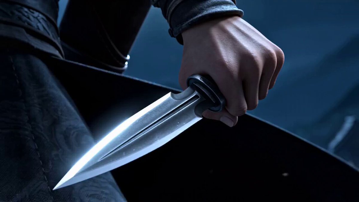 Cinematic Wuxia Rooftop Duel