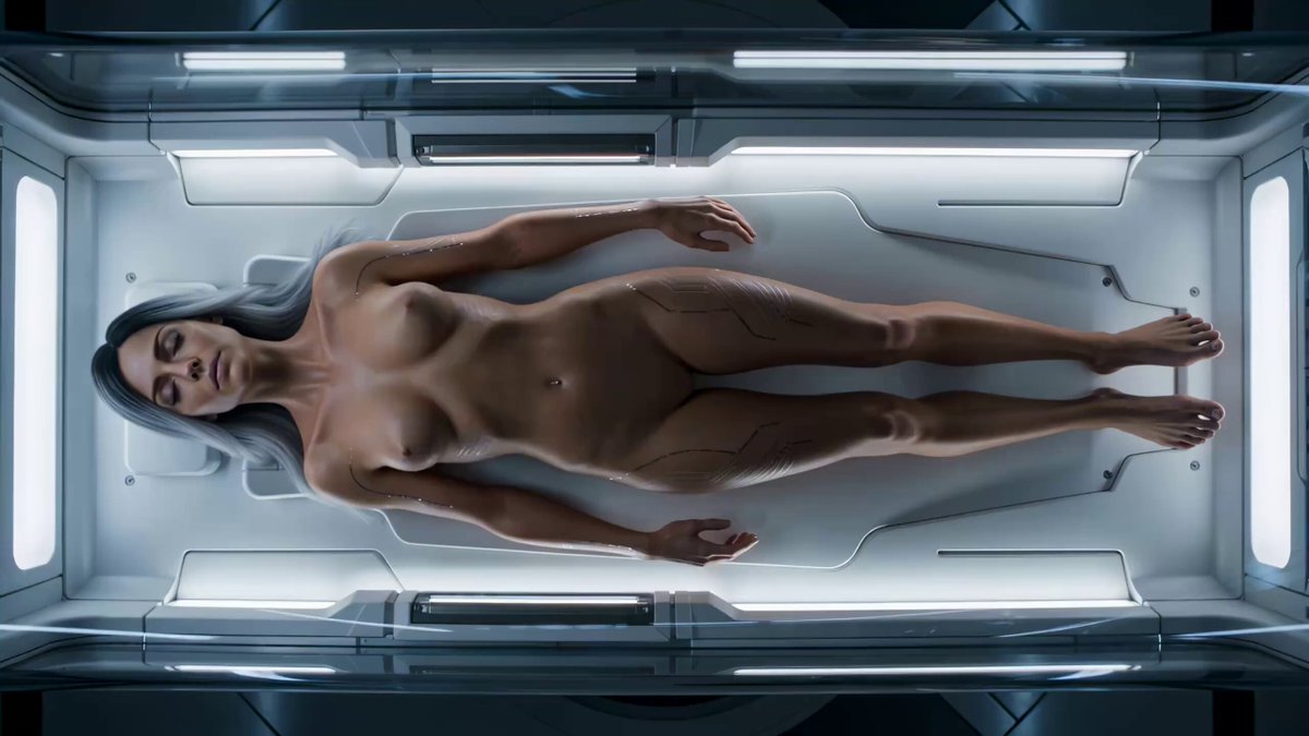 Cryo-Lab Diagnostic Scene