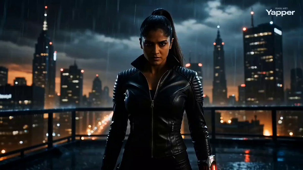 Cinematic Superwoman Transformation Sequence