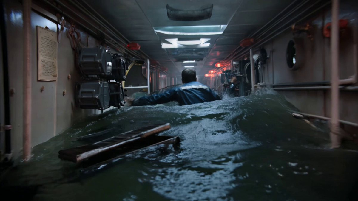 Submarine Flooding Emergency Scene