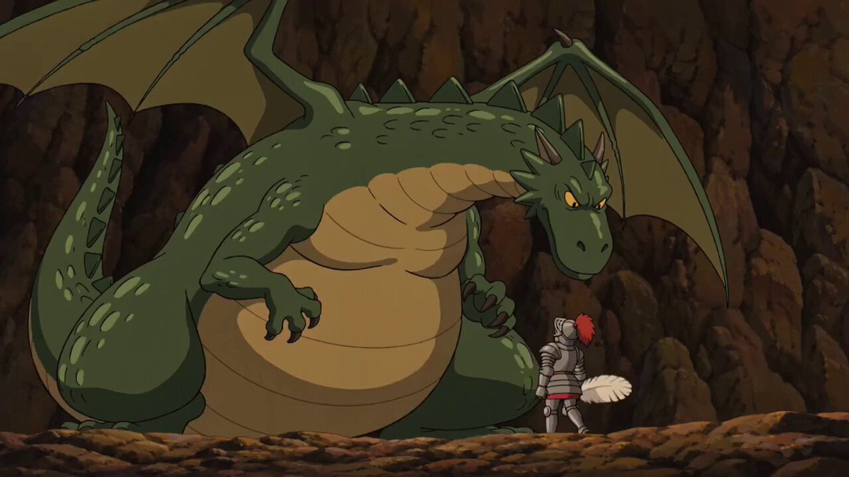 Knight Tickles Giggling Muscular Dragon Anime