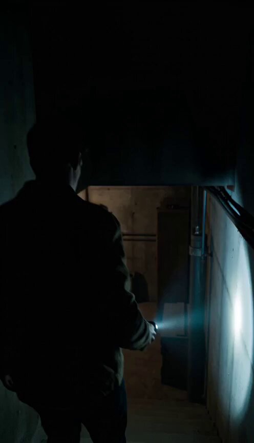 Dark Supernatural Horror Basement