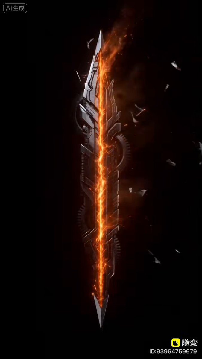 Mecha-Style Overlord Armor Text Reveal Animation
