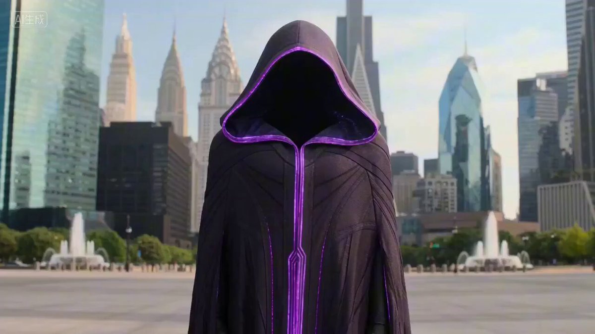 Mysterious Figure Transforms City into Vast Void