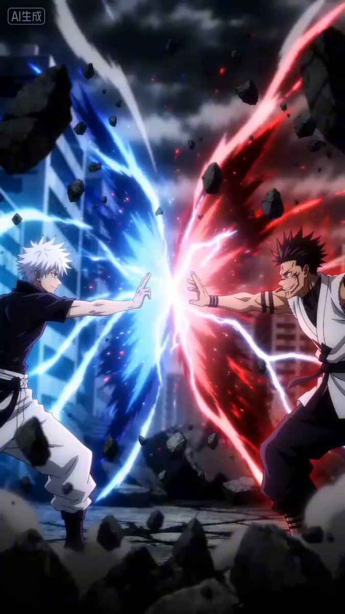 Gojo vs Sukuna Cinematic Battle