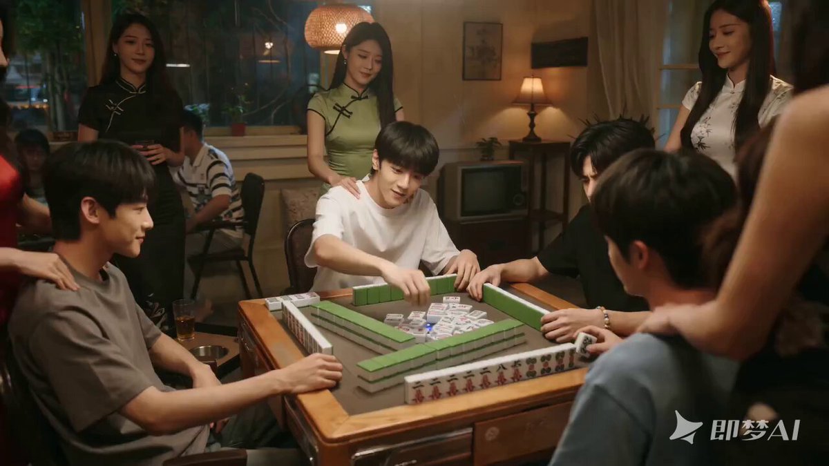 Chengdu Mahjong with Qipao Masseuses