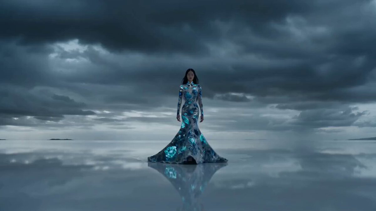 Hollywood Fantasy Couture: Porcelain to Ink Vortex