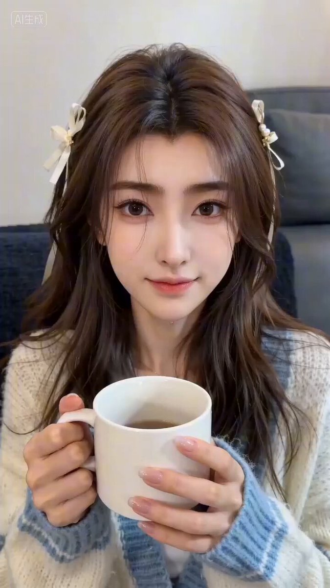 Girlfriend's Playful Tease and Kiss