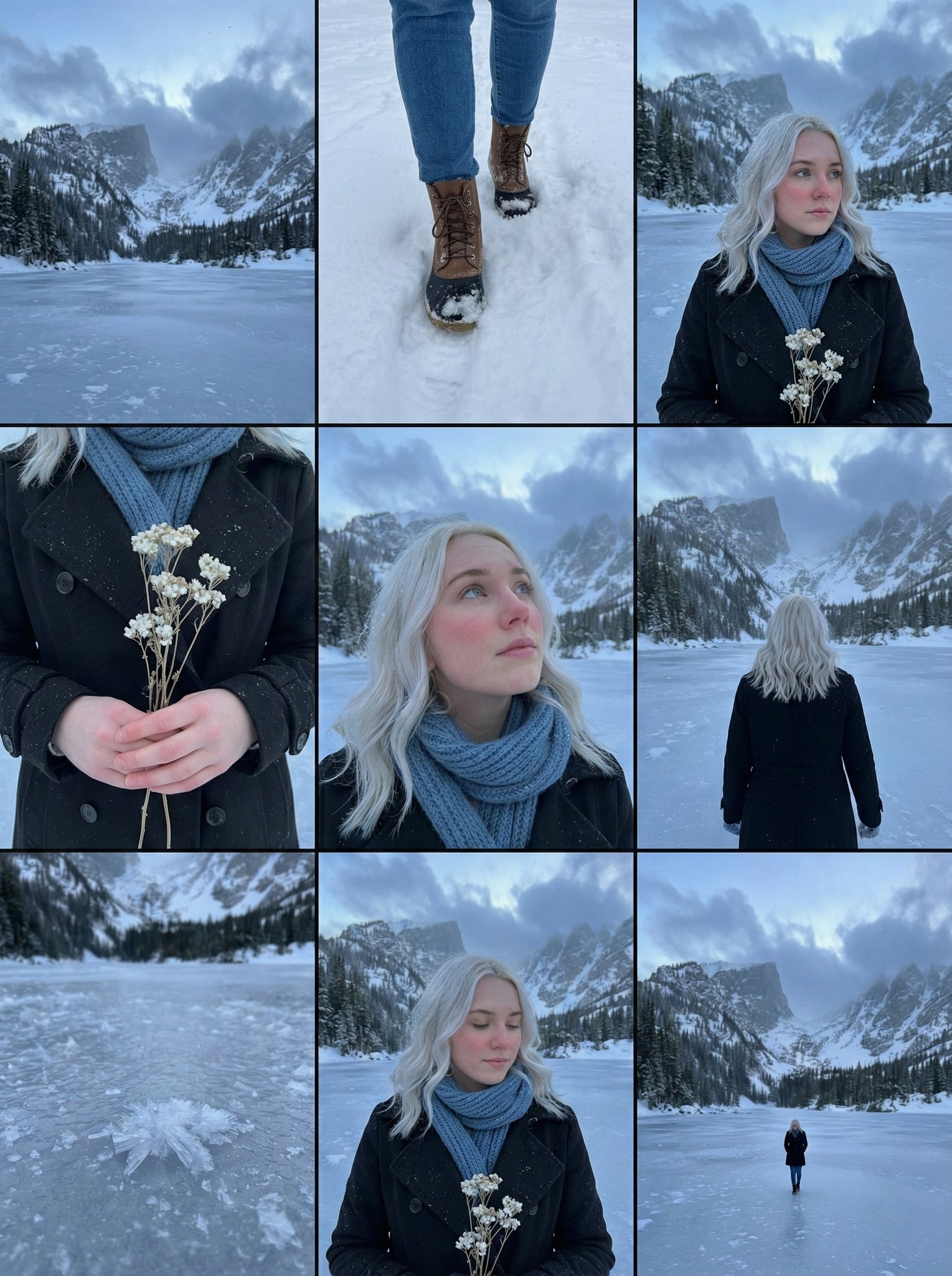 A cinematic photo storyboard.