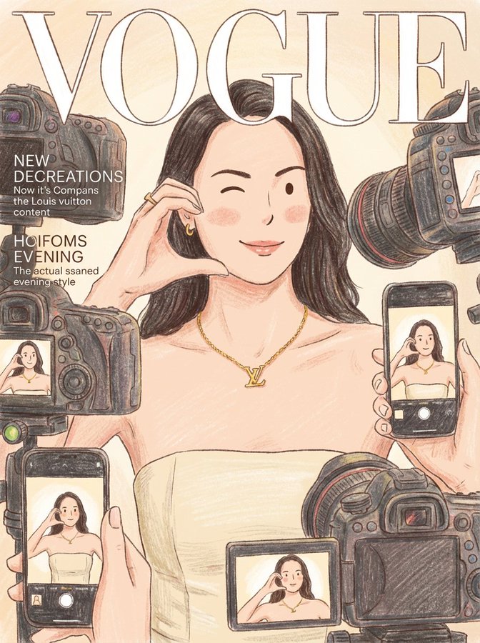 A magazine featuring children’s artwork.