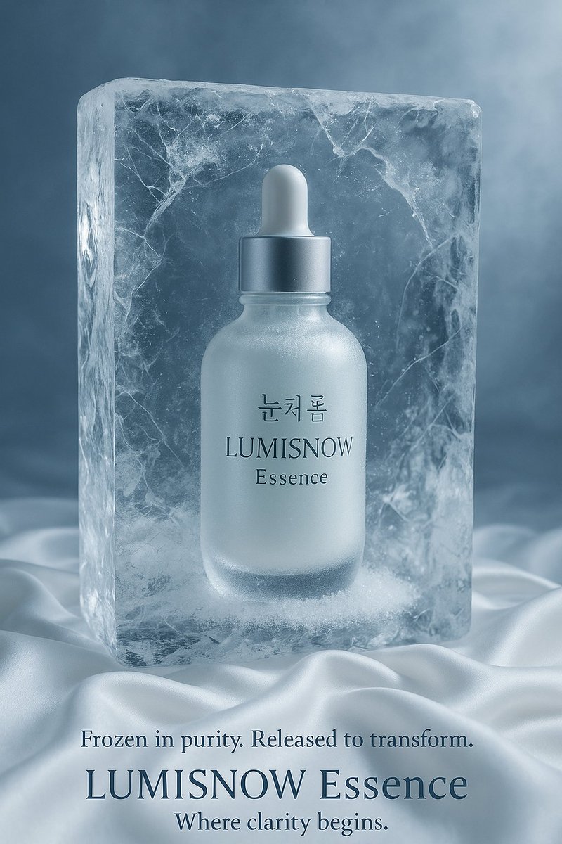 Korean Skincare Product in Cracked Ice Block - view 3