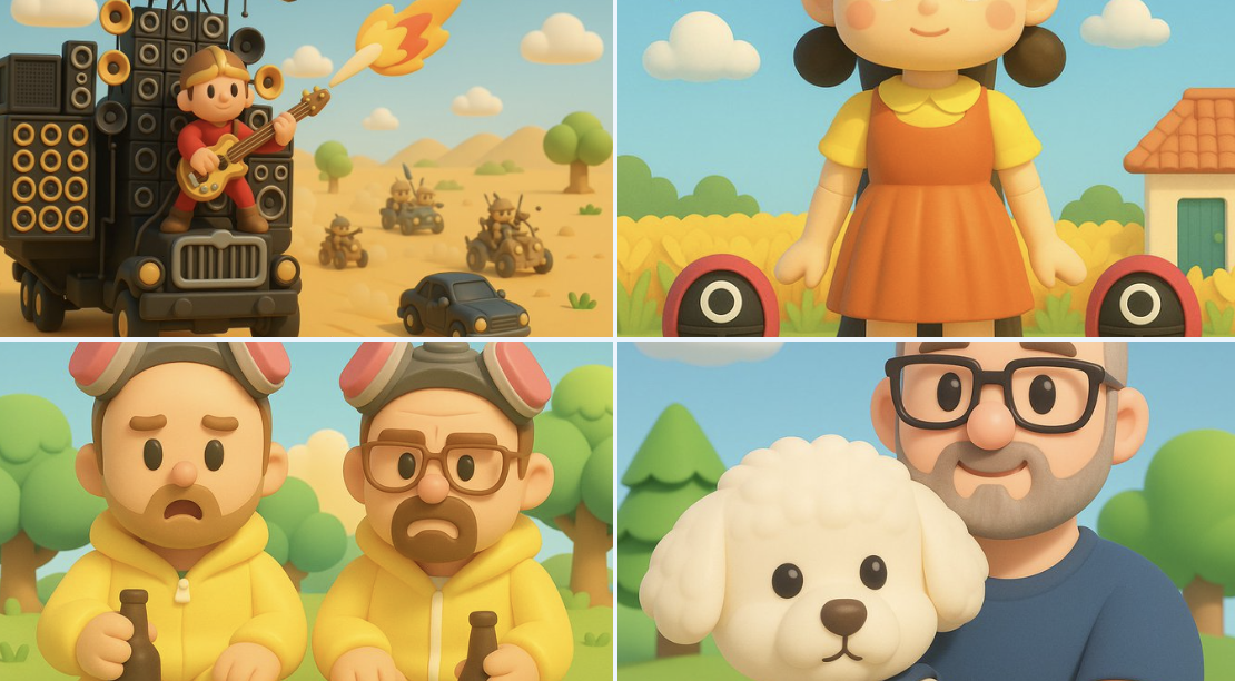 任天堂风格的3D卡通插画 - view 2