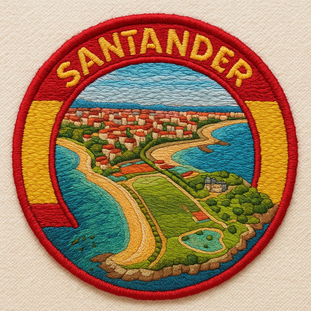 City Embroidered Patch Close-up Photo - view 3