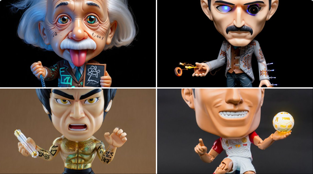 Comic Caricature Vinyl Toy Portrait - view 3
