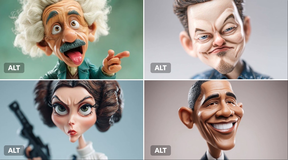 Comic Caricature Vinyl Toy Portrait - view 1