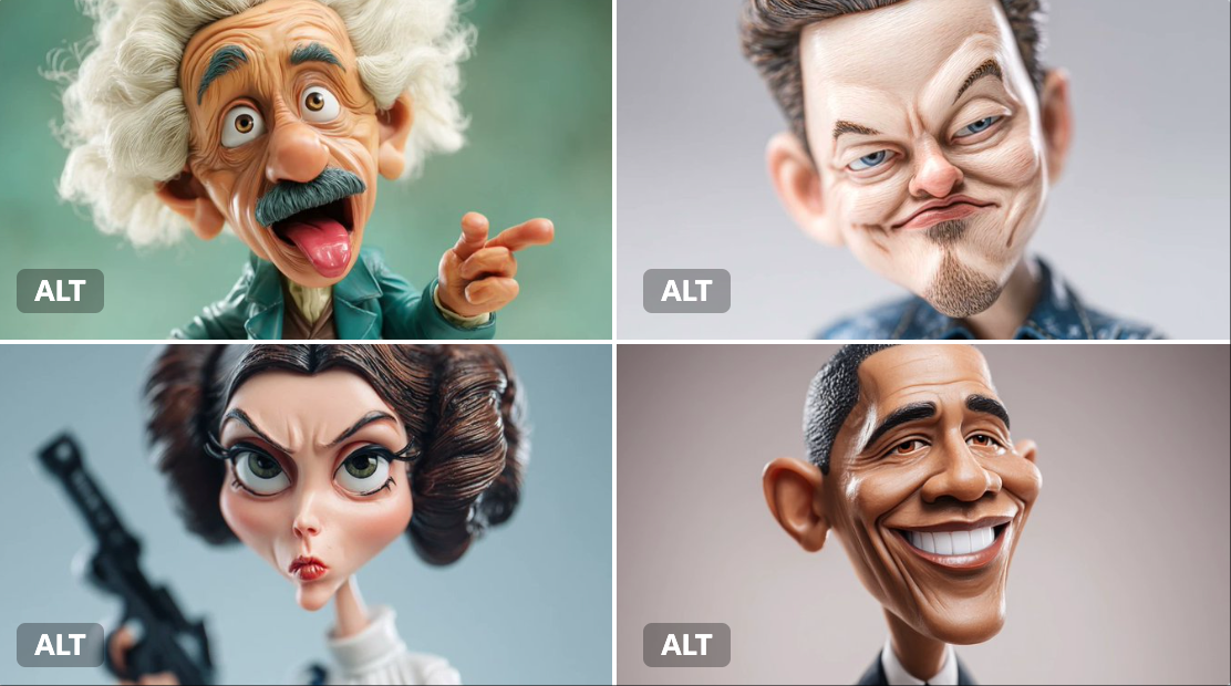 Comic Caricature Vinyl Toy Portrait