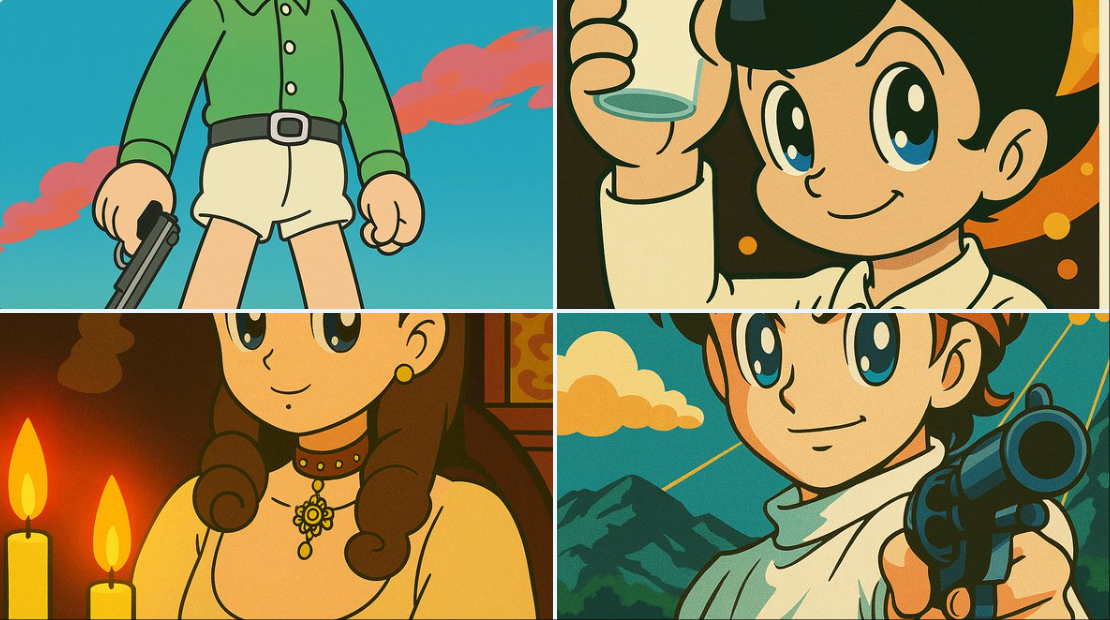 1960s Tezuka-Style Illustration