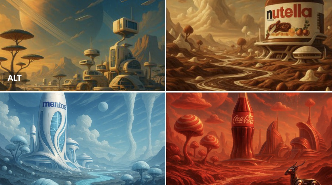 Brand Planet World Year 3025