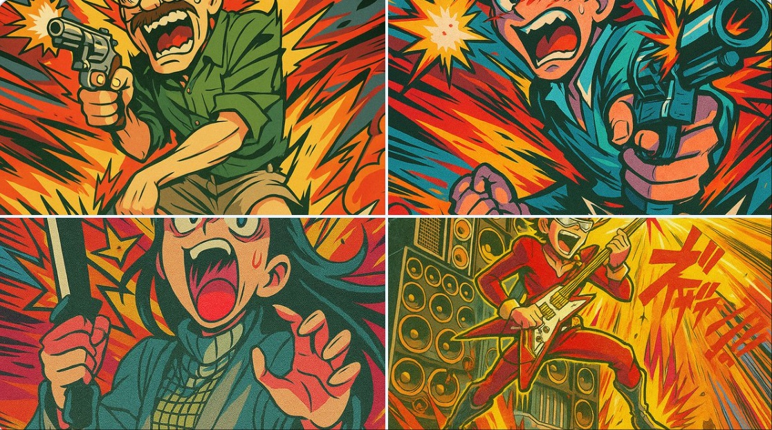 Trigger Gainax Over-the-Top Anime Style - view 1
