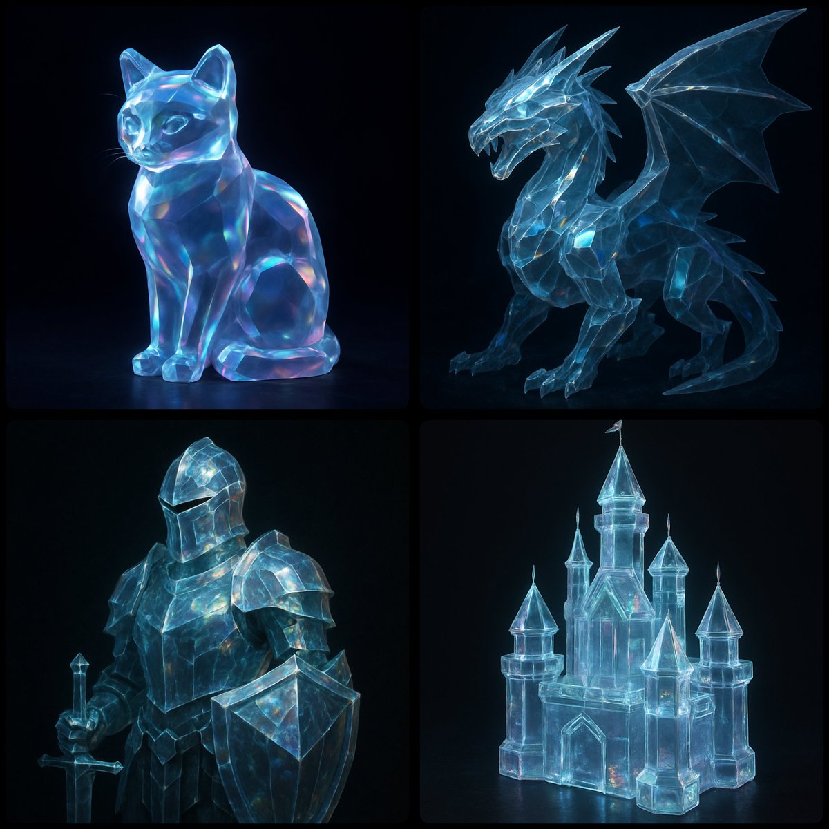 Translucent Crystalline Effect