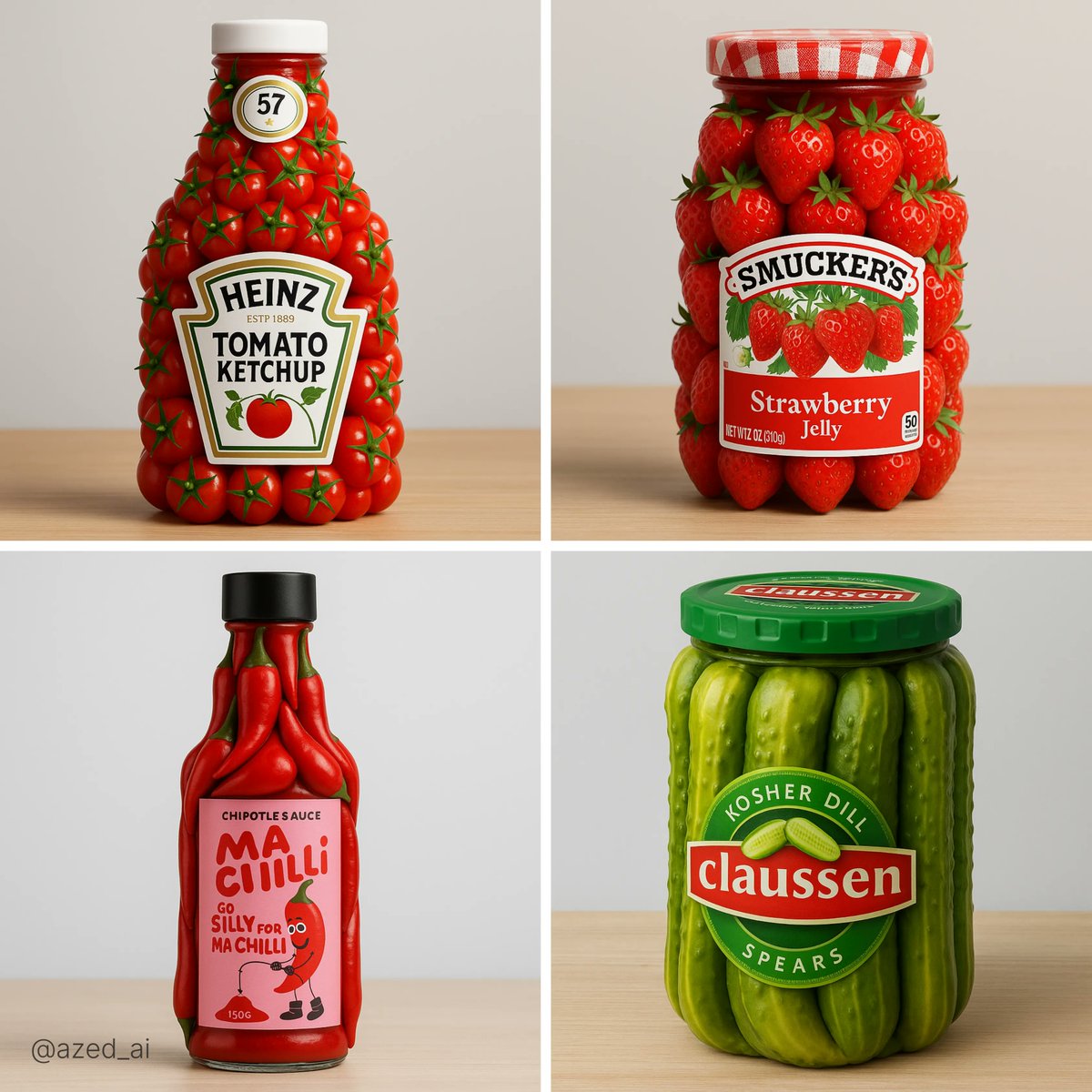 Realistic Product Photo from Fresh Ingredients