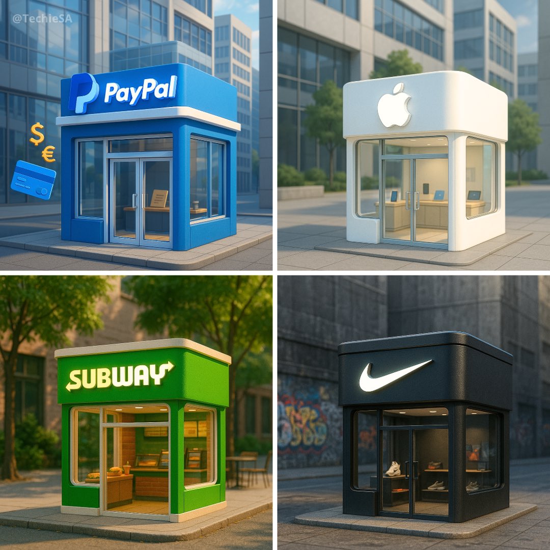 Ultra-Realistic 3D Brand Storefront Render